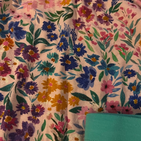 Little Sleepies “Sweet Pea” Bamboo Pajama Set Size 5/6 - Picture 2 of 3